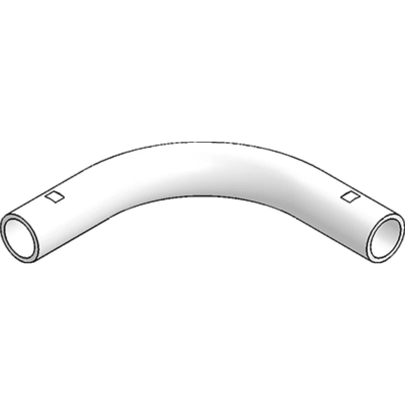 Metpro Solid Bend 20mm White - Image 2