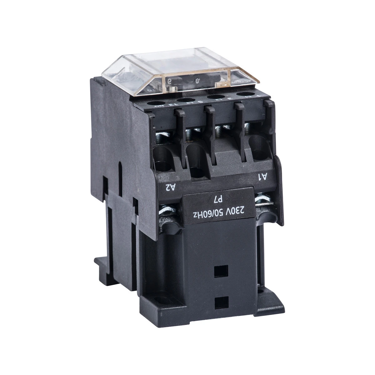 Newlec Contactor 3 Pole 1 Normally Open AC3 Rating 18A 24V AC Black - Image 2