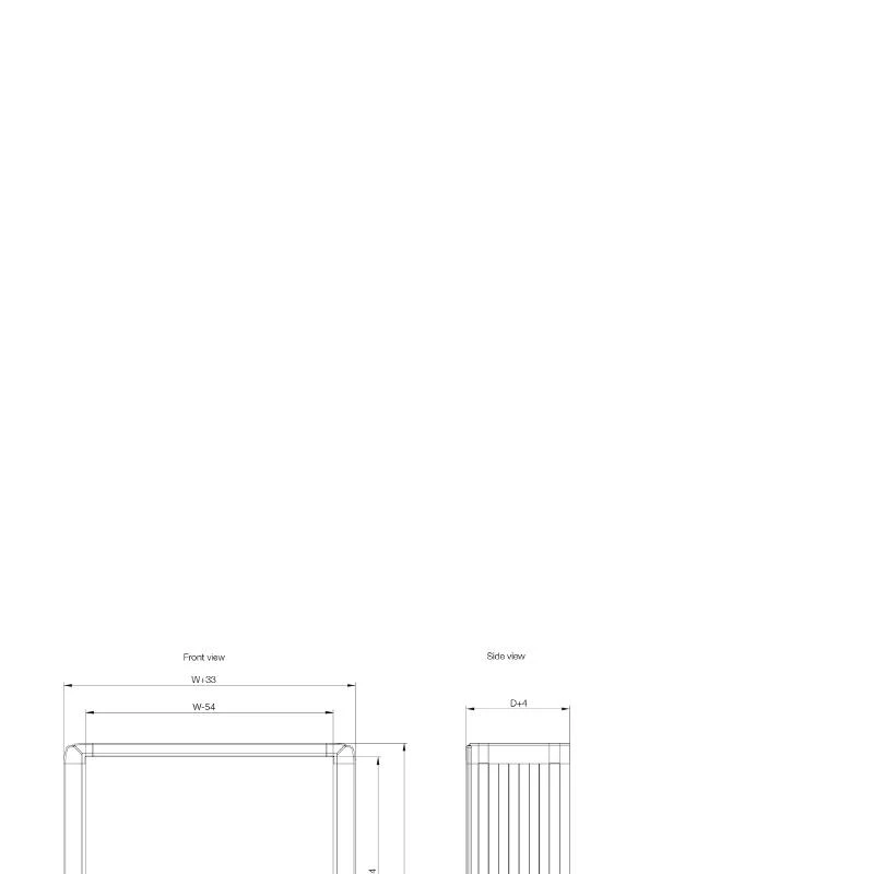 nVent HOFFMAN Panel Control Operator Interface Hmi IP65 495X542X200mm Ral 70 - Image 2
