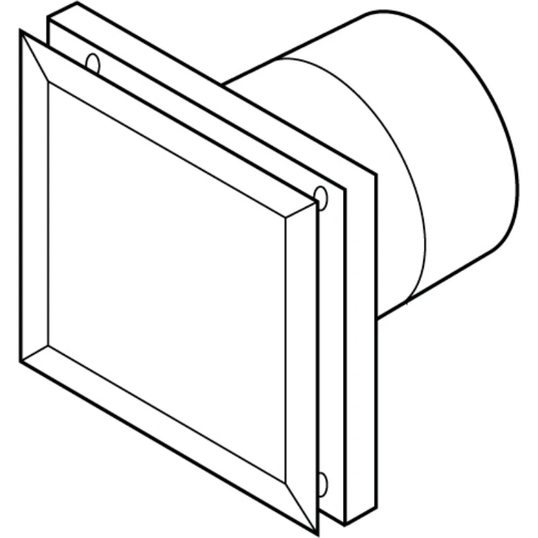 Airflow Fan Axial 2 Speed IP45 Qt150Vs Quietair 50/260M3/Hr 150mm V - Image 3