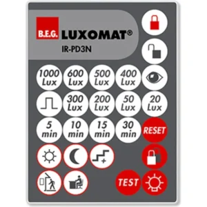 BEG Remote Control Ir-Pd3N 3V Grey