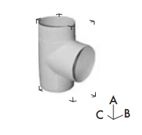 Vent-Axia Tee Equal Insulated
