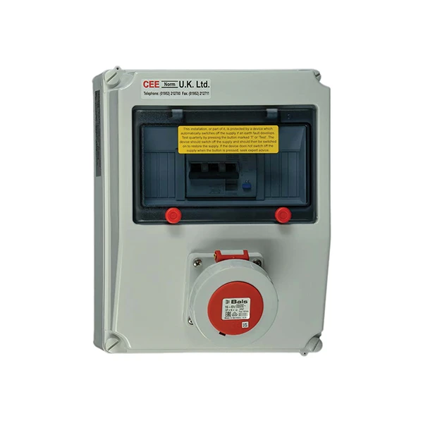 CEENorm Surface Mounting Socket Outlet Protected 16A 400V 5P IP67 A Type - Image 2