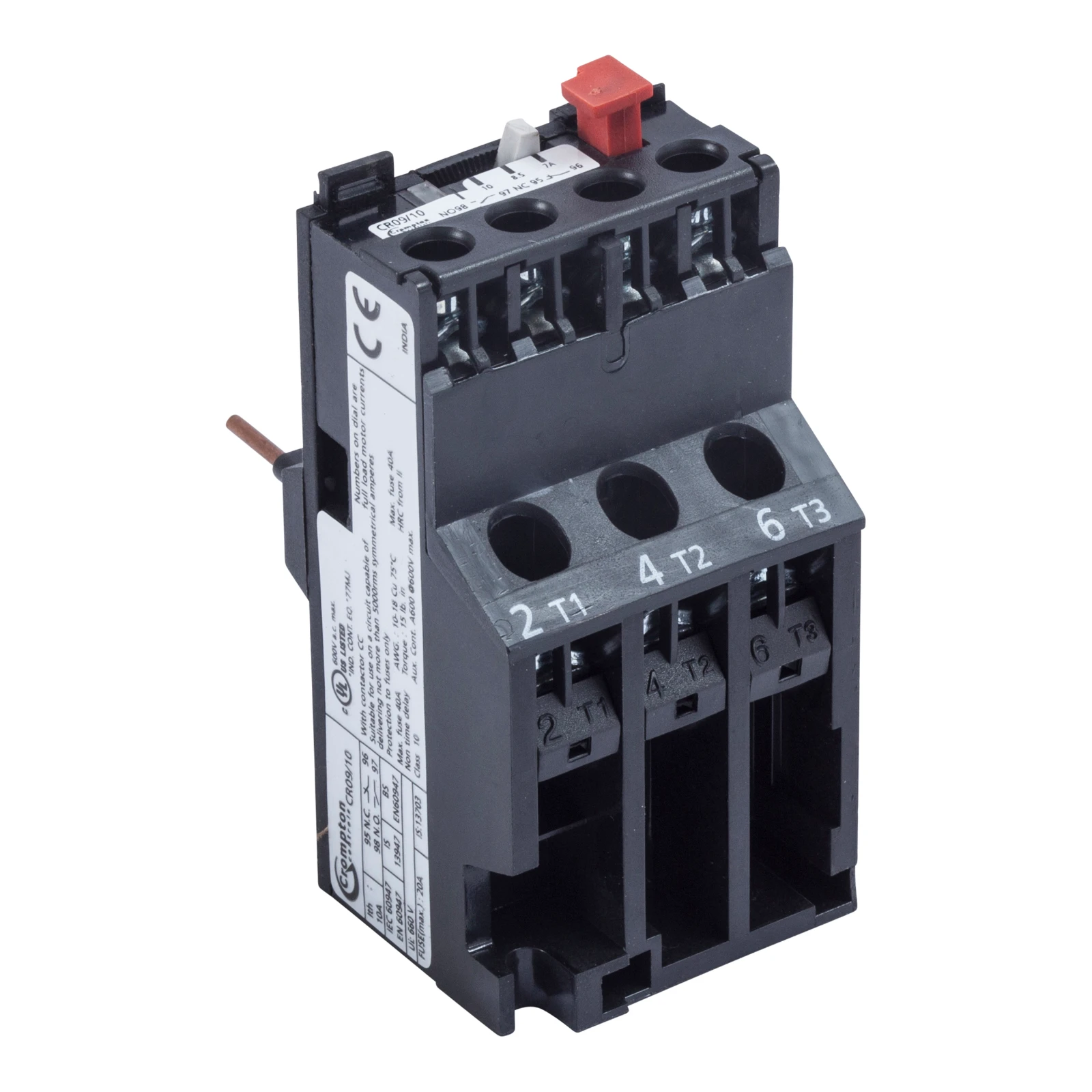 Newlec Relay Thermal Overload 3P 7.0-10A FLC for Contactors