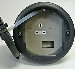 Legrand Grommet Power/Data Raised Floor Socket 13A 169mm &1X37X22mm Cu