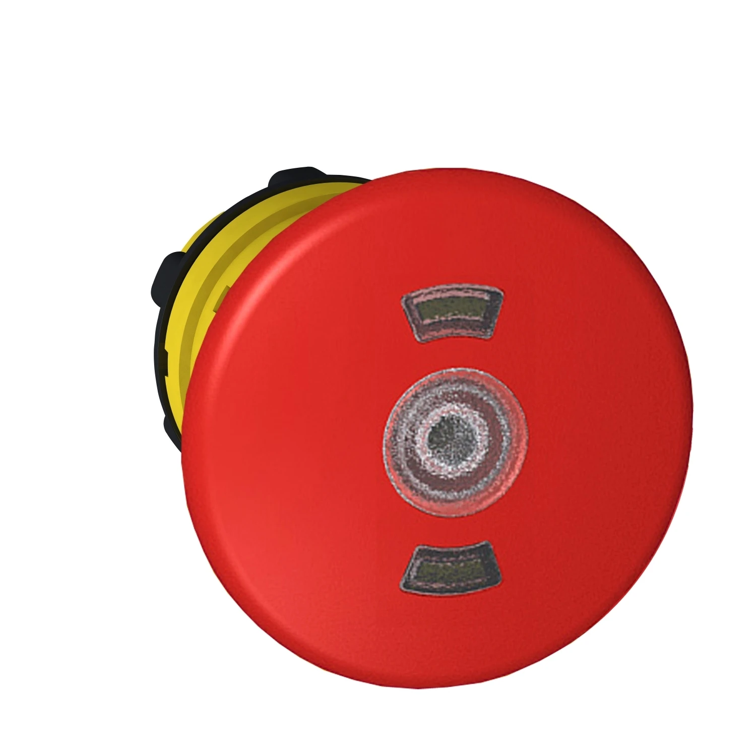 Schneider Electric Red Ø40 illum Emergency stop pushbutton head Ø22 trigger and latching - Image 2