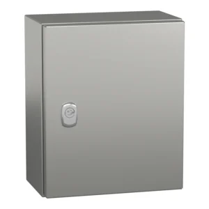 Schneider Electric Spacial S3X Stainless 304L Enclosure H300xW250xD150mm Scotch Brite Finish