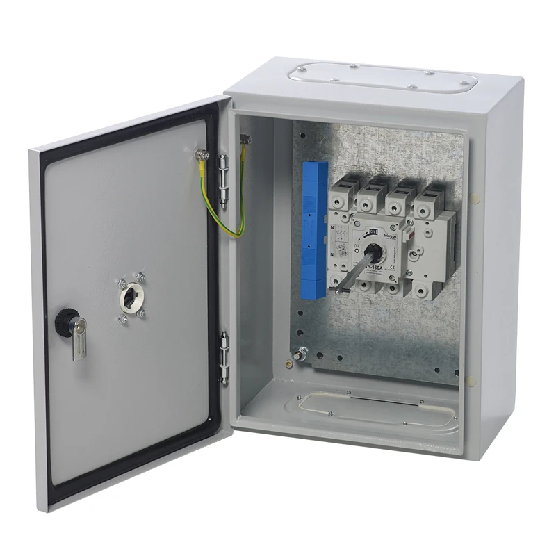 Europa Switch Load Break Triple Pole+Neutral Link 250A Enclosed IP65