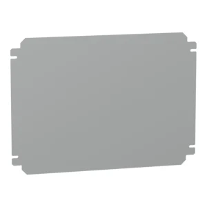 Schneider Electric Plain Mounting Plate H300 x W400mm Made of Galvanised Sheet Steel
