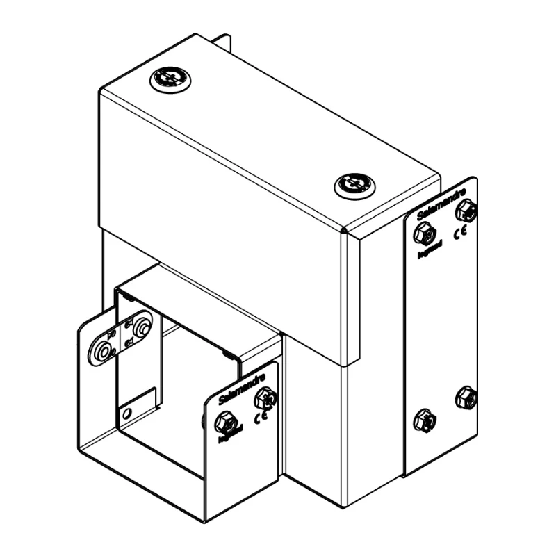Legrand Reducer 1 Comp IP4X 150 x 150 - 75 x 75mm Steel Pre-Galvanised - Image 2