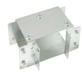 Unistrut Tee 1 Compartment Top Lid Square 50X50mm Pre-Galvanised
