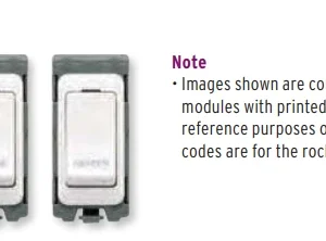 Niglon Rocker Grid Printed Fan 20Ax White