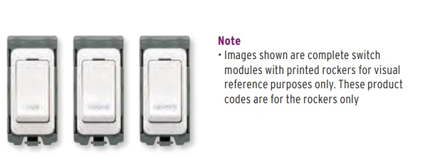 Niglon Rocker Grid Printed Fan 20Ax White