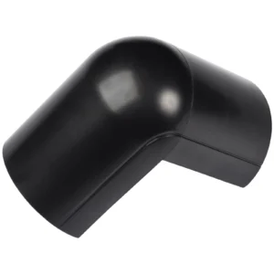 D-Line Bend External Clip-Over 50 x 25mm Black