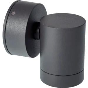 KSR Lighting Wall Light Exterior Single LED 3000K IP65 5W 245Lm Anthra