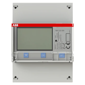 ABB B24 112-100 - Energy meter'Steel' - Modbus RS485 - Three-phase - 1 A - Image 2