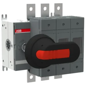 ABB 200A 192x146x192mm Front Operated 3 Pole 03 Left Side Gamma Switch Fuse