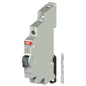 ABB E215-16-11BPushbutton - 16 A - acc. to EN 250 V AC - 1NO - 1NC - 0CO - El. Color:Grey - MW:0.5