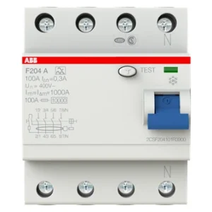 ABB F204 A-100/0.3 Residual Current Circuit Breaker