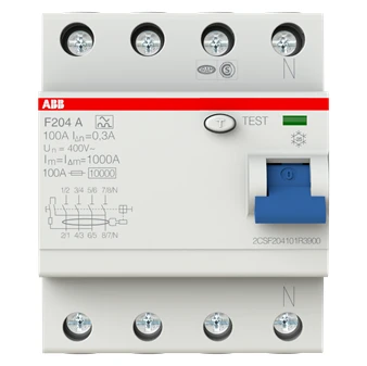 ABB F204 A-100/0.3 Residual Current Circuit Breaker