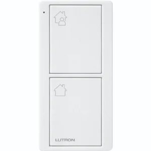 Lutron Pico Wireless 2-Button Scene Keypad: Entry Lighting Controller - Artic White