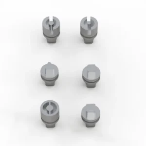 nVent HOFFMAN Insert Triangle Lock W/O Cover 7mm Zamak