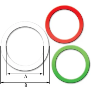 CMP Washer Entry Thread Sealing 32mm Red Fibre
