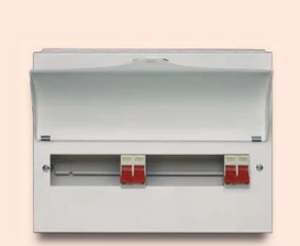 Wylex 17 Way Dual Tariff Consumer Unit 100A Main Switch +5, 100A Main switch +12