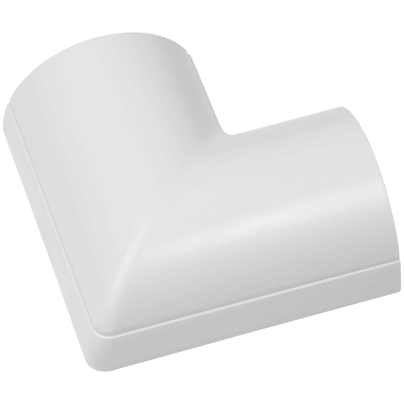 D-Line Bend Flat Clip-Over 50 x 25mm White - Image 2