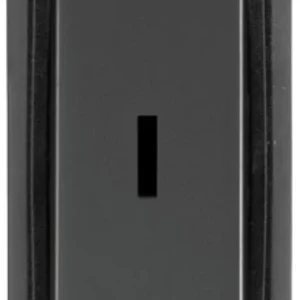 Click Scolmore Black Frame 20AX 2 Way Black Nickel Keyswitch Module