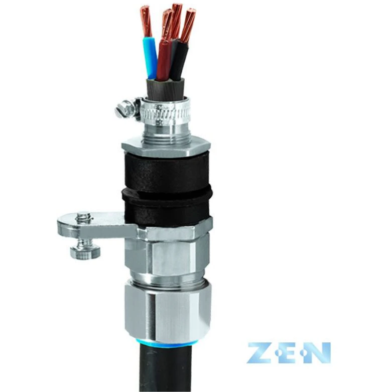 CMP Products ZEN 20mm Brass Insulated Industrial SWA Cable Complete With Cable Gland Metallic Tape Screen - Image 2