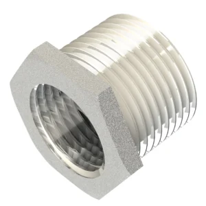 Newlec Reducer Threaded 25-20mm Galvanised Steel