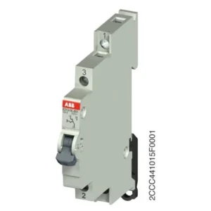 ABB E213-16-001Change over Switch - 16 A - acc. to EN 250 V AC - 0NO - 0NC - 1CO - El. Color:Grey - MW:0.5