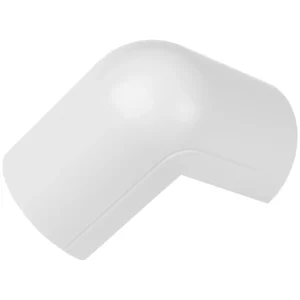 D-Line Bend External Clip-Over 50 x 25mm White