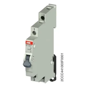 ABB E211-16-10ON-OFF Switch - 16 A - acc. to EN 250/400 V AC - 1NO - 0NC - 0CO - El. Color:Grey - MW:0.5