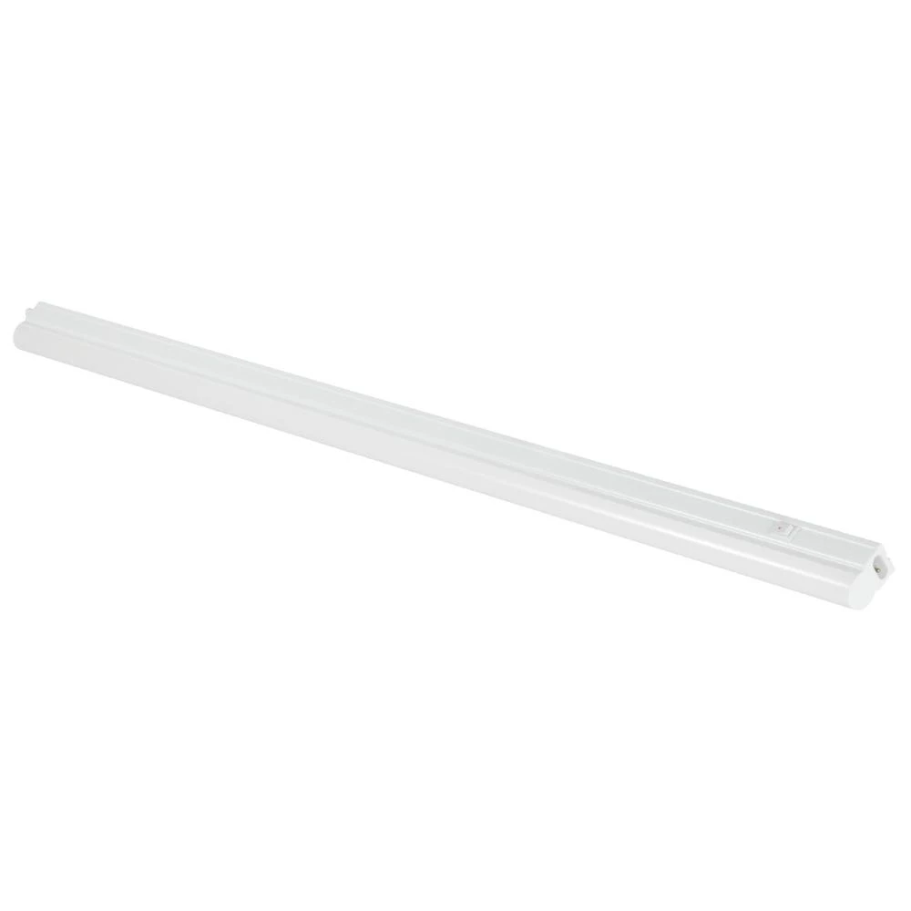 JCC a Leviton Company Luminaire Undercabinet LED Batten T5 3000K 820mm White Polycarbonate IP20 1000mm AC Lead - Image 2