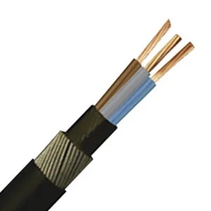 Newlec 6943LSH 1.5mm² Black XLPE/SWA/Basec Armoured Cable 3-Core