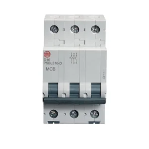 Wylex 16A Three pole MCB D curve 10kA