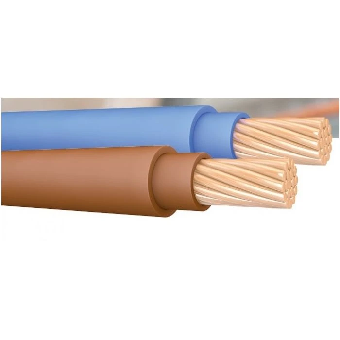 Commodity Cables 6181YHF 25.0mm Blue/Brown PVC Pack Double Insulated 19 Cable 1-Core Tails Flexible 5m Pack - Image 2