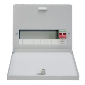 Wylex 11-Way 100A Surface 1P+N Distribution Board c/w Switch Disconnector