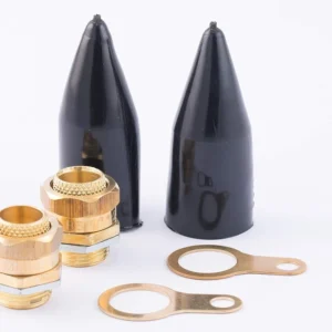 Newlec Armoured Cable Gland Pack Indoor BW63 C/W Locknut, Earth Tag+PVC Shroud (KIT1)