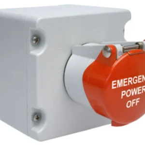 Craig & Derricott Control Station Emergency Power Off Momentary Grey Die Cast Alu Ms