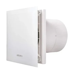 Airflow Fan 2 Speed Delay Start+Timer 120mm IP45 Quietair Qt120T