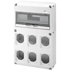 Gewiss Distribution Board 14 Module Q-Din 6 Flanges IP65 16/32A 24W