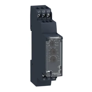 Schneider Electric Zelio 3-Phase Multifunction Control Relay 183-528V AC with time delay