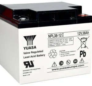 Yuasa Battery SeaLED Lead ACid Internal Thread 12V 38Ah