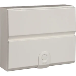Hager Enclosure 12 Module Din Rail White Steel