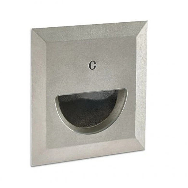 Collingwood Lighting Wall Lighting Recessed Square Asym 3000K LED IP67 2.6W 240V 50Lm Stainless Steel - Image 2