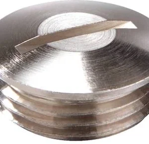 Wiska Stop End Emvs 50 M50 Brass Nickel Plated IP54