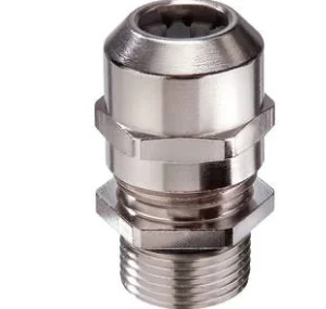 Wiska Cable Gland Emskv-L32 Long Threaded M32 Brass Nickel Plated IP69